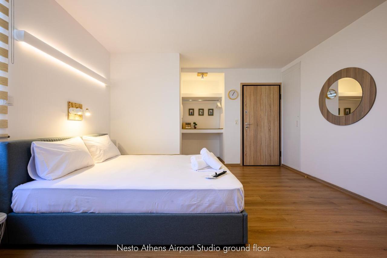 Nesto Athens Airport Zen Apartment สปาตา ภายนอก รูปภาพ