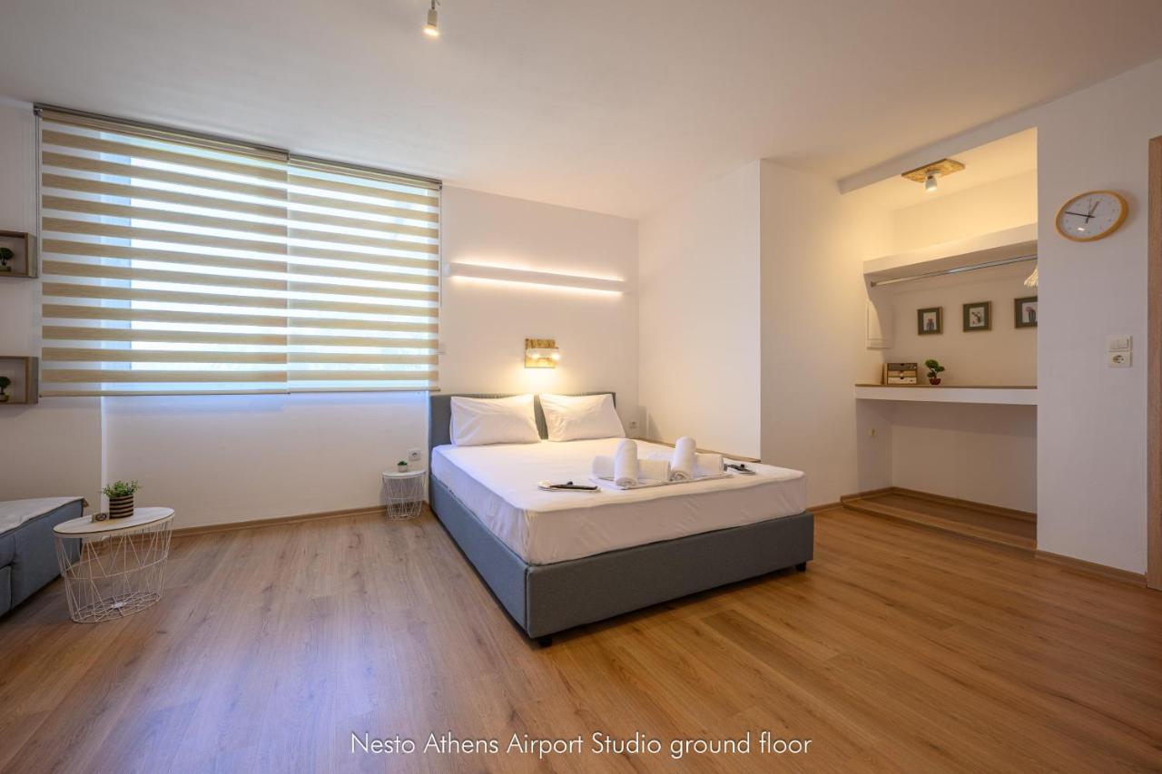 Nesto Athens Airport Zen Apartment สปาตา ภายนอก รูปภาพ