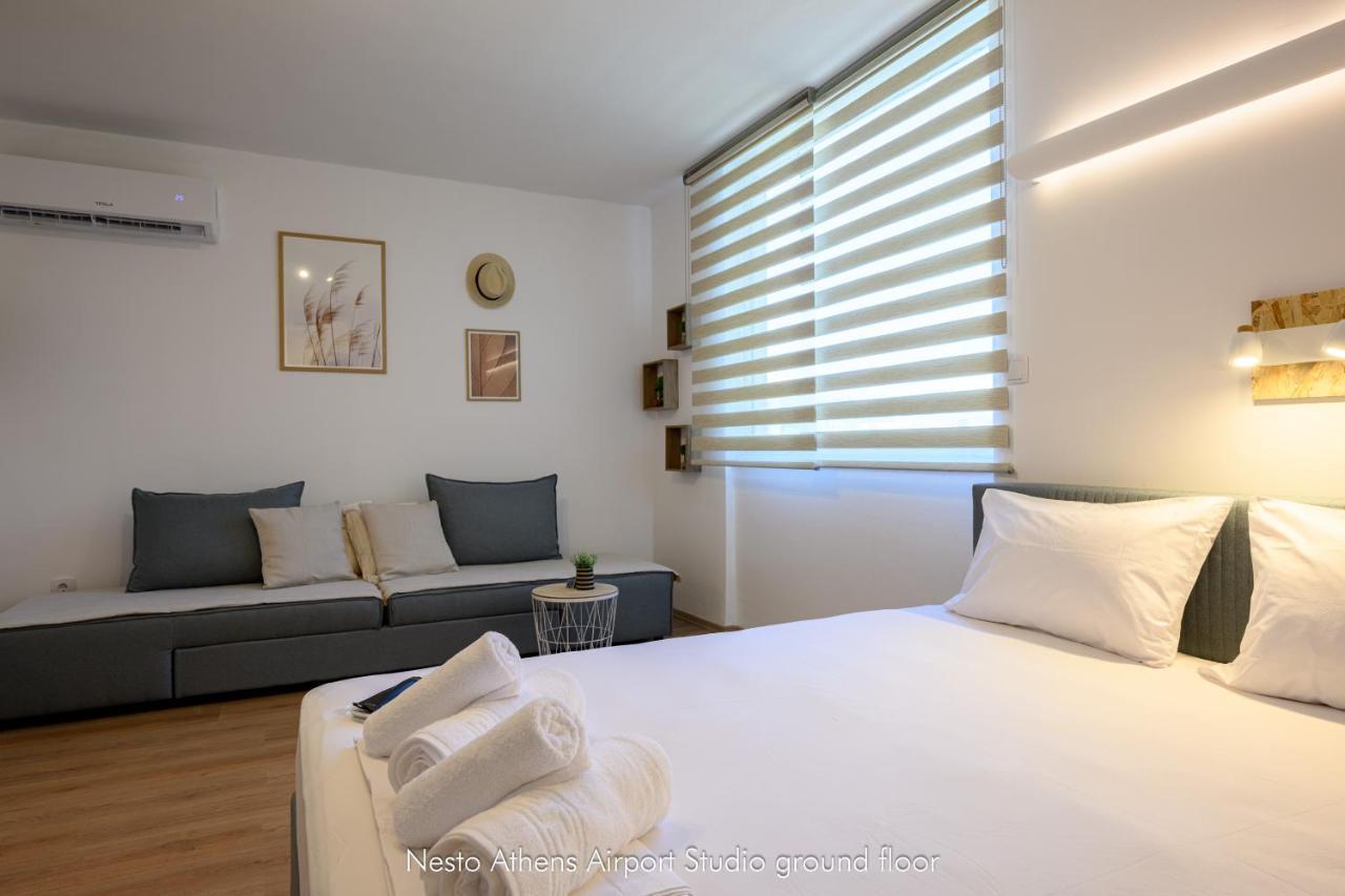 Nesto Athens Airport Zen Apartment สปาตา ภายนอก รูปภาพ