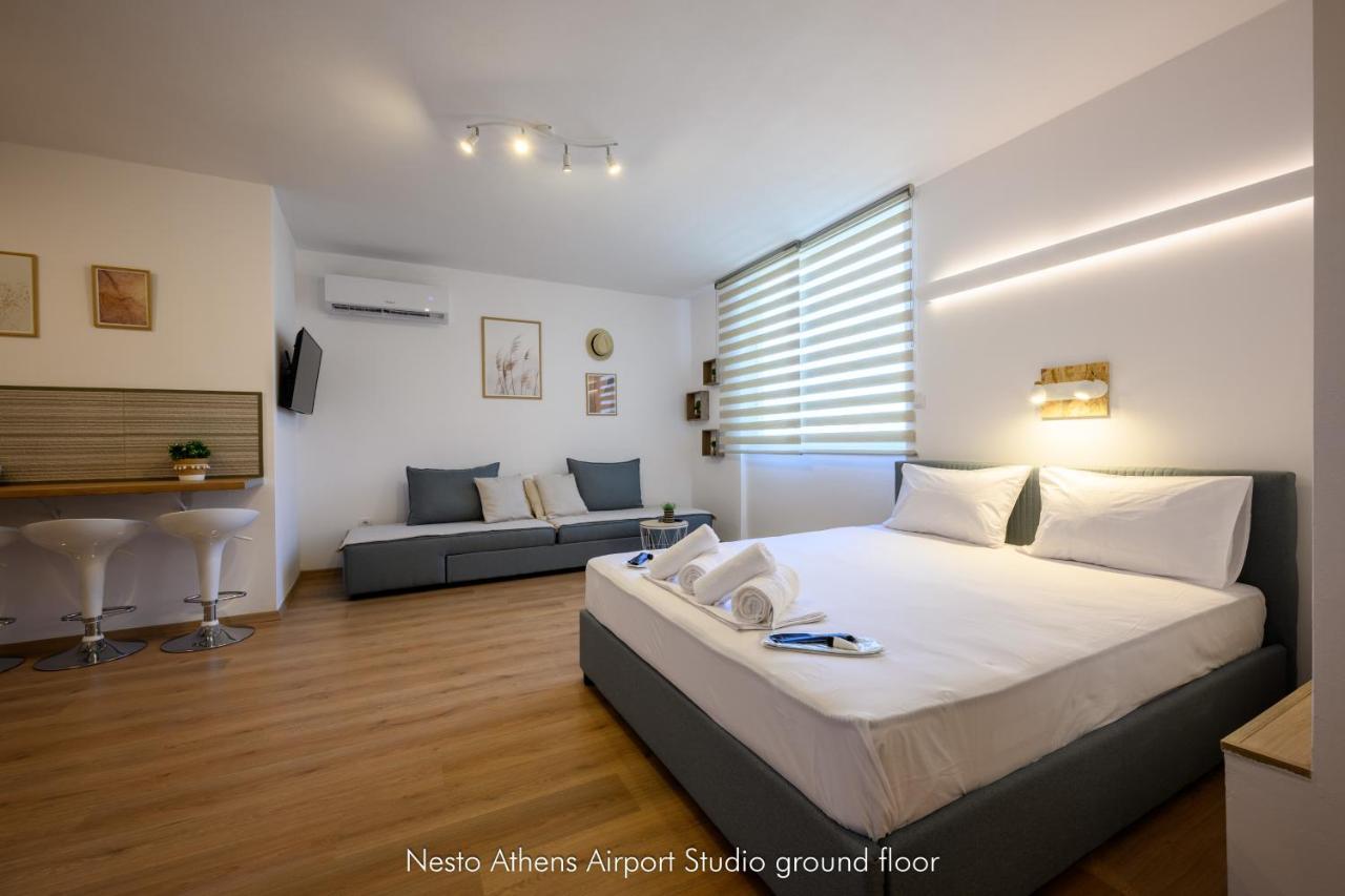 Nesto Athens Airport Zen Apartment สปาตา ภายนอก รูปภาพ