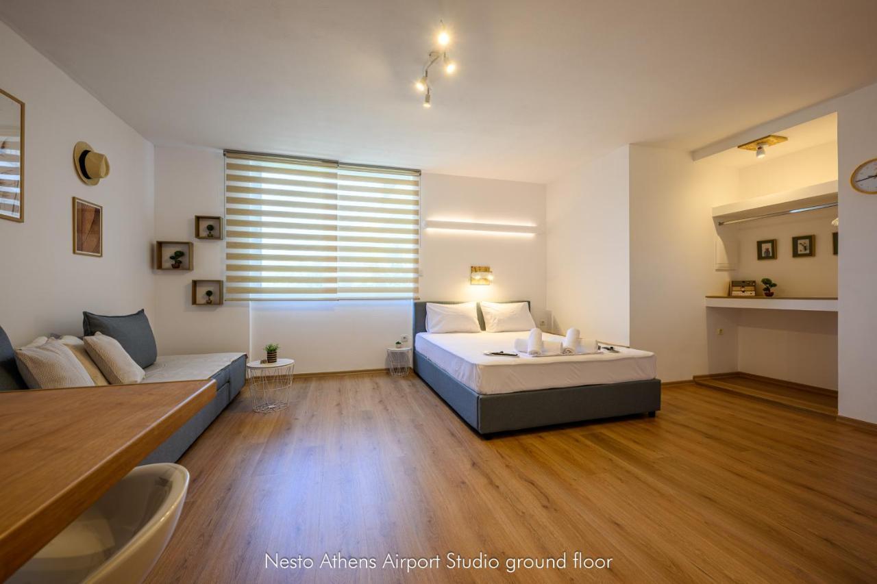 Nesto Athens Airport Zen Apartment สปาตา ภายนอก รูปภาพ