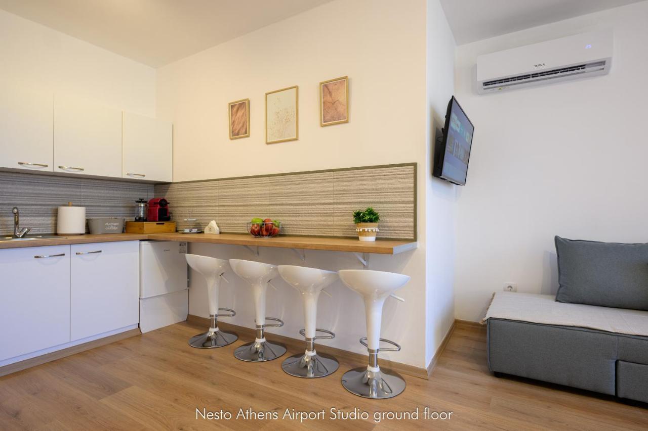 Nesto Athens Airport Zen Apartment สปาตา ภายนอก รูปภาพ