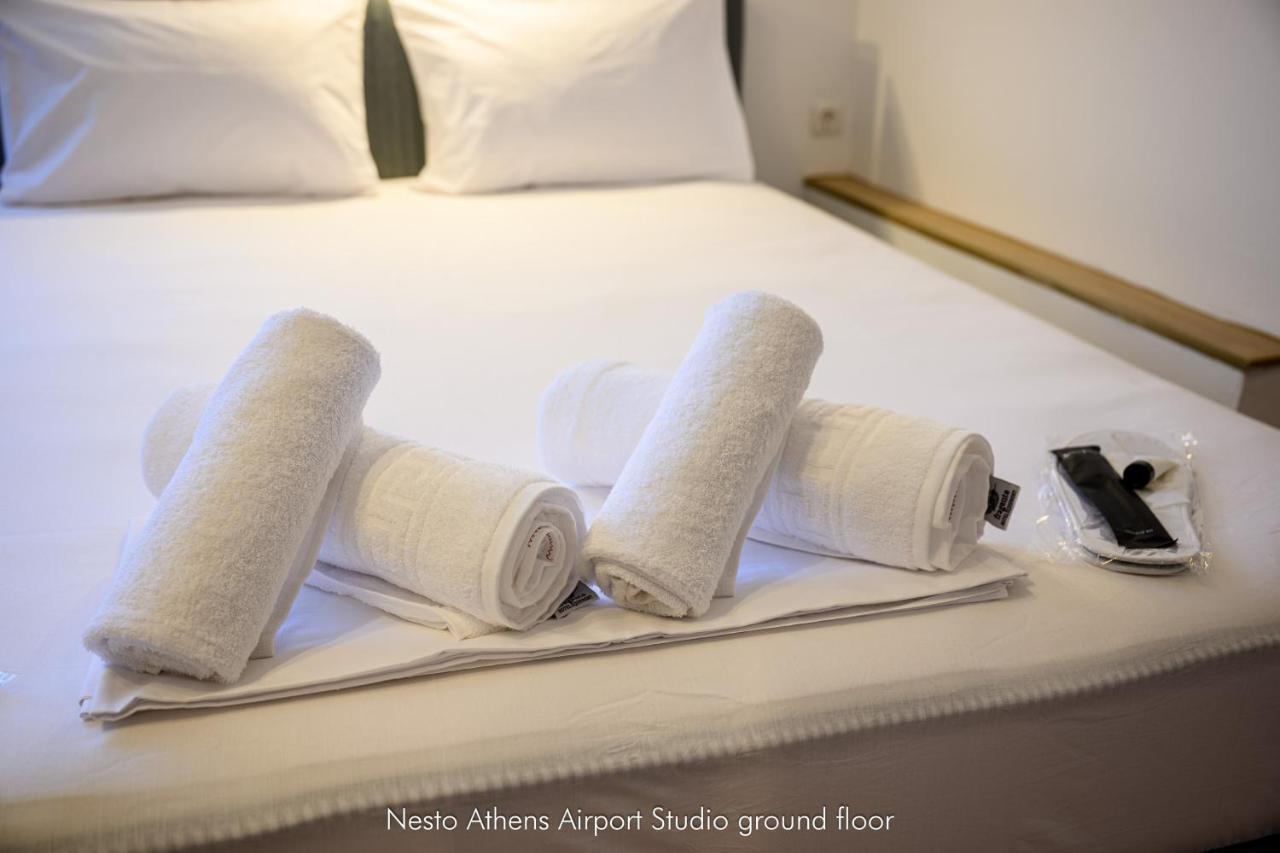 Nesto Athens Airport Zen Apartment สปาตา ภายนอก รูปภาพ