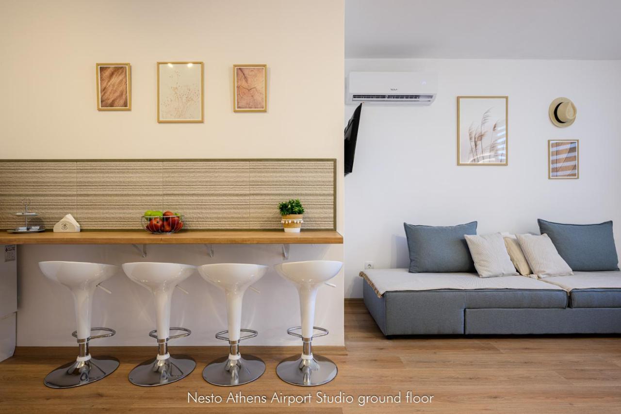 Nesto Athens Airport Zen Apartment สปาตา ภายนอก รูปภาพ